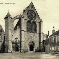 L'église Saint-Aignan CPA