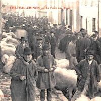 La foire aux porcs CPA