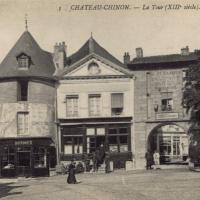 La porte Notre-Dame et la tour CPA
