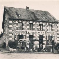 Le café-restaurant l'Oustalet CPA