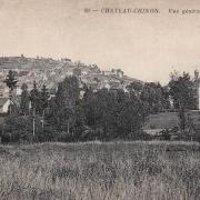 Château-Chinon (Nièvre) Vue générale CPA