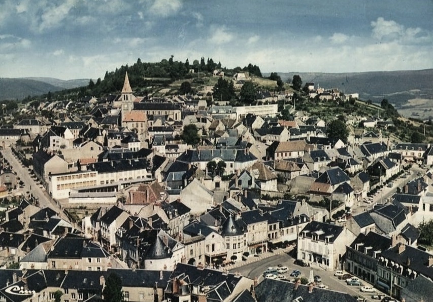 Château-Chinon (Nièvre) Vue générale