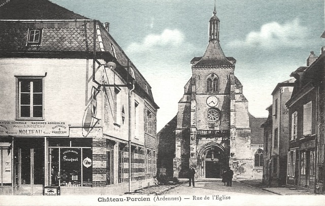 Château-Porcien (08) Eglise CPA