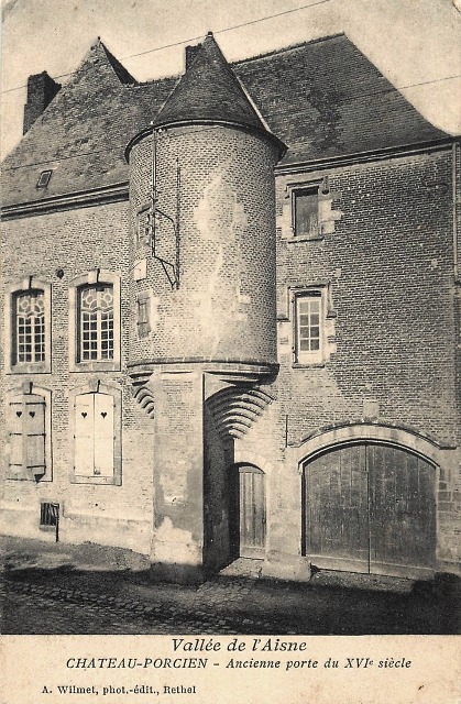 Château-Porcien (08) Maison-forte Wignancourt CPA