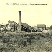 Château-Porcien (08) Ruines de la Briqueterie CPA