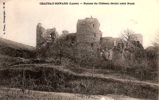 Château-Renard (45) Château féodal CPA