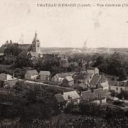 Château-Renard (45) Vue générale CPA