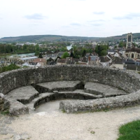 Château-Thierry (Aisne) La tour où Charles III le Simple est emprisonné