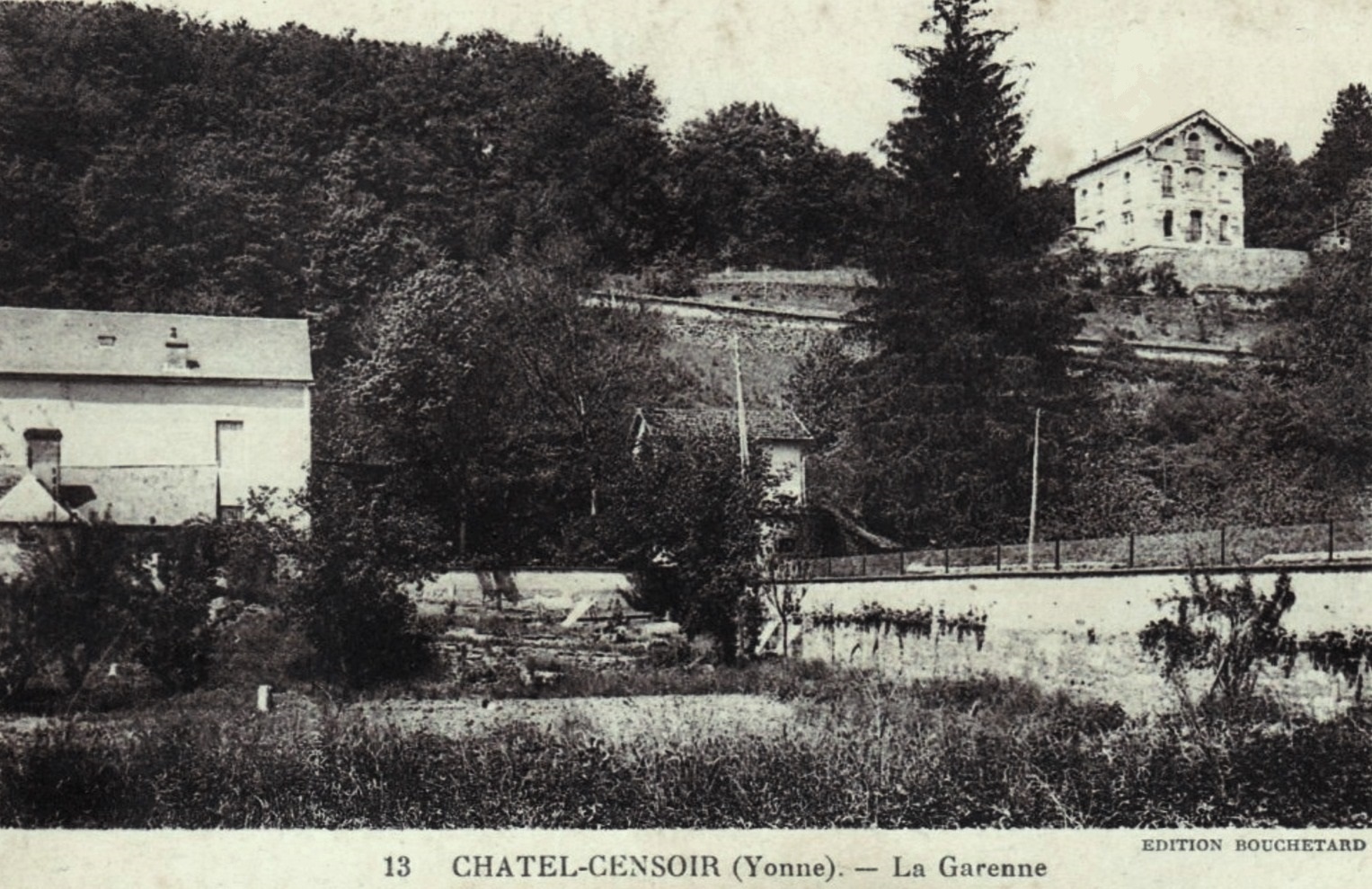 Châtel-Censoir (89) La Garenne CPA