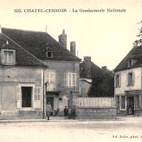 Châtel-Censoir (89) La gendarmerie CPA