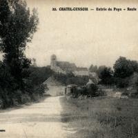 Châtel-Censoir (89) La route de Vézelay CPA