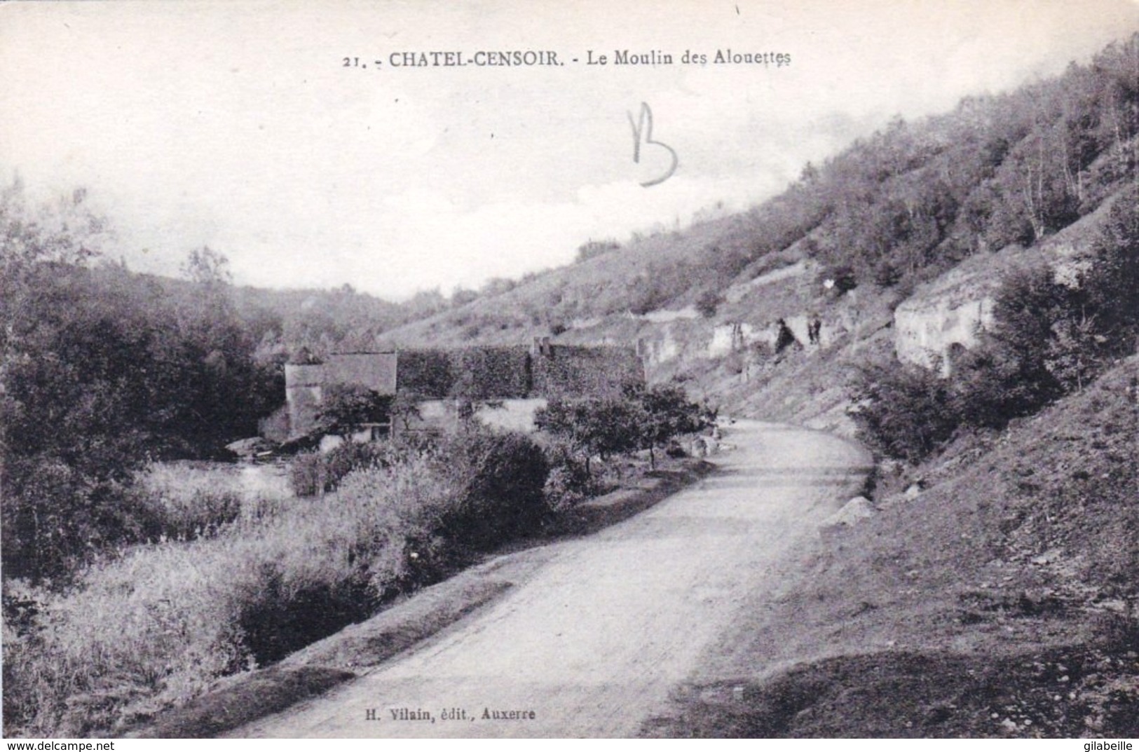 Châtel-Censoir (89) Le Moulin des Alouettes CPA