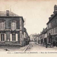 La rue du commerce CPA