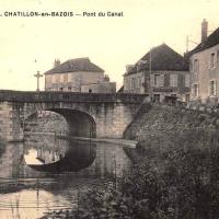 Le pont du canal CPA