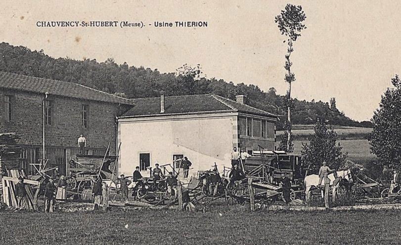 Chauvency-Saint-Hubert (Meuse) L'usine CPA