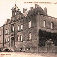 Chauvency-Saint-Hubert (Meuse) La mairie CPA
