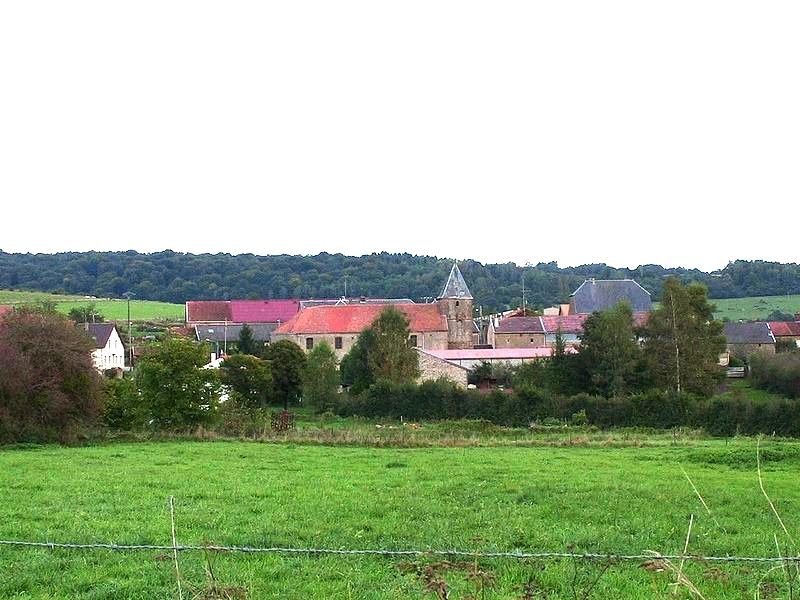 Chauvency-Saint-Hubert (Meuse) Vue générale