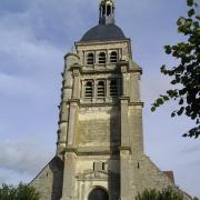 Chézy sur Marne (Aisne) Eglise Saint Martin en 2004