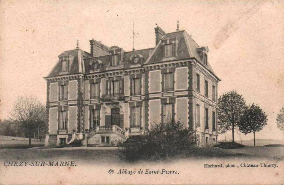 Chézy-sur-Marne (Aisne) CPA Abbaye Saint Pierre