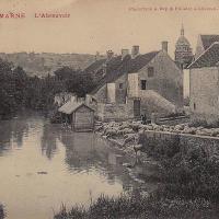 Chézy-sur-Marne (Aisne) CPA Abreuvoir