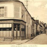 Chézy-sur-Marne (Aisne) CPA Grande rue