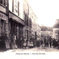 Chézy-sur-Marne (Aisne) CPA Rue des Carmes