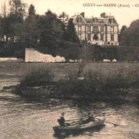 Chézy-sur-Marne (Aisne) CPA Château de l'abbaye Saint Pierre