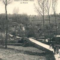 Chézy-sur-Marne (Aisne) CPA Le Moncet