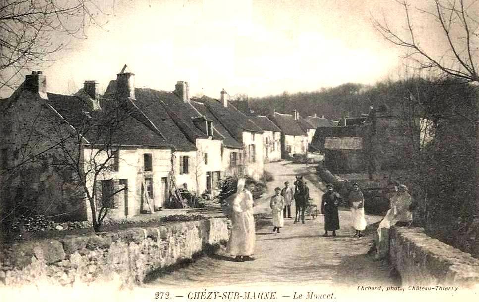 Chézy-sur-Marne (Aisne) CPA Le Moncet