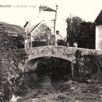 Chézy-sur-Marne (Aisne) CPA Pont congé