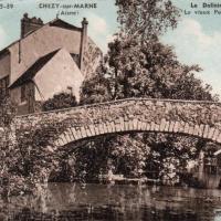 Chézy-sur-Marne (Aisne) CPA Pont du Dolloir