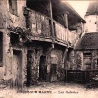 Chézy-sur-Marne (Aisne) CPA Les galeries