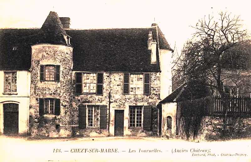 Chézy-sur-Marne (Aisne) CPA Les Tournelles