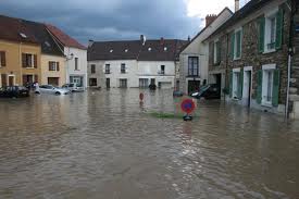 Chézy-sur-Marne (Aisne) Inondations en 2009