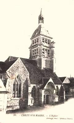 Chézy-sur-Marne (Aisne) Eglise Saint Martin