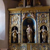 Le retable de l' église Sainte Blaise