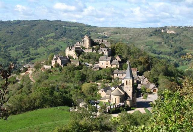 Panat, village et château