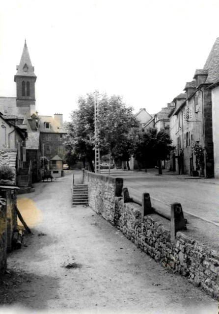 La rue principale (cpa)