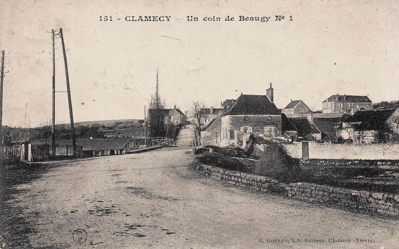 Clamecy (Nièvre) Beaugy CPA