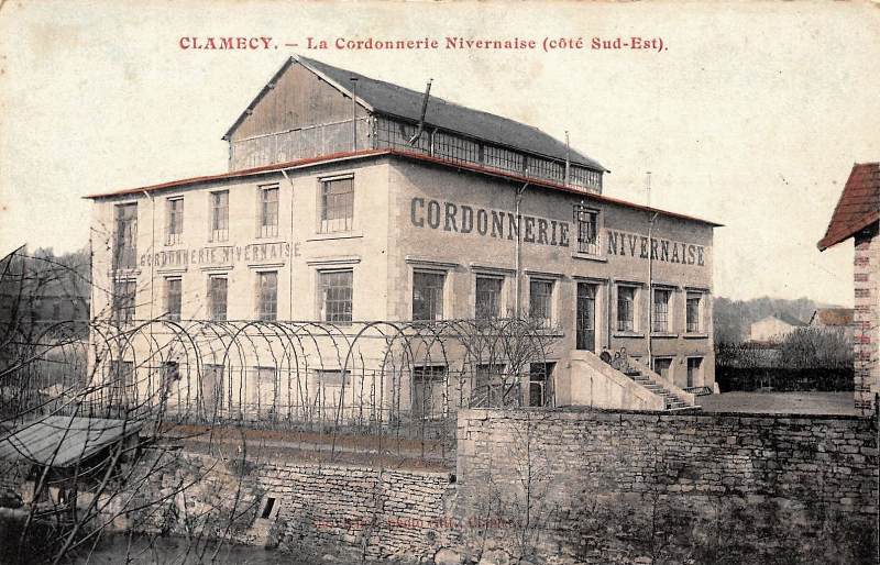 Clamecy (Nièvre) La Cordonnerie Nivernaise CPA