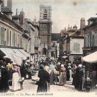 La place du marché CPA