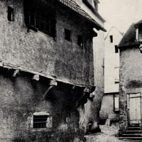 La rue du puits Marande CPA