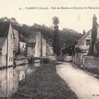 Le bief des moulins CPA