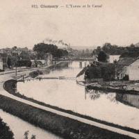 Le canal et l'Yonne CPA