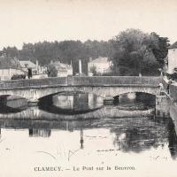 Le pont sur le Beuvron CPA