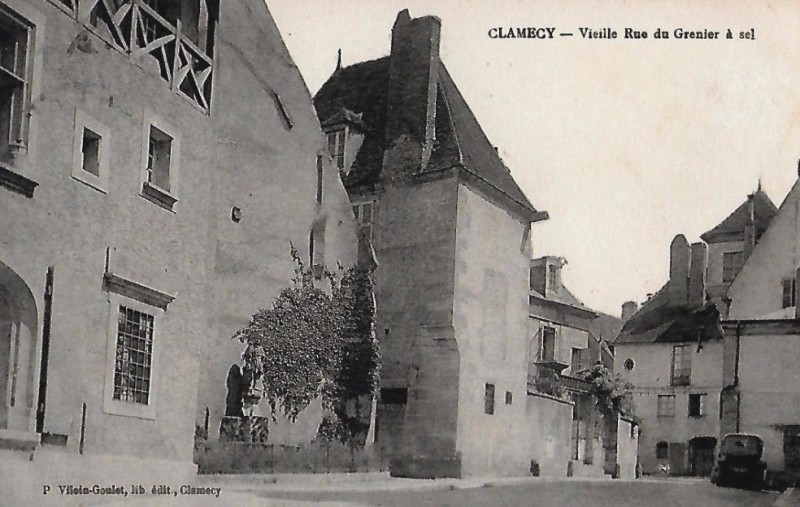 Clamecy (Nièvre) Un ancien grenier à sel CPA