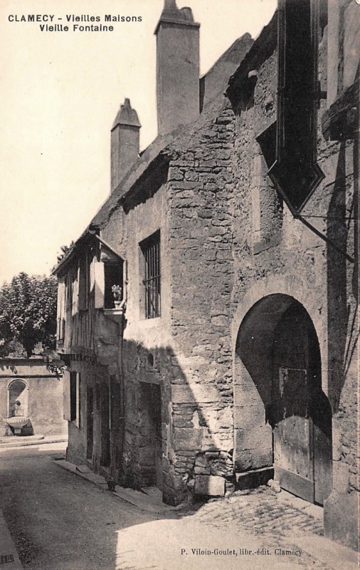 Clamecy (Nièvre) Vieille maison CPA