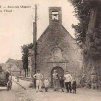 Clermont oise cpa la chapelle et le gros tilleul