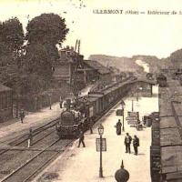 Clermont oise cpa la gare