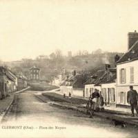 Clermont oise cpa la place des noyers